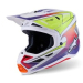 Мотокрос каска ALPINESTARS SM7 FUSE WHT/YL/PU