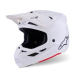 Мотокрос каска ALPINESTARS SM7 WHITE-GLOSS