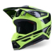 Мотокрос каска ALPINESTARS SM3 HEAT YEL/BLACK