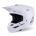 Мотокрос каска ALPINESTARS SM3 WHITE-GLOSS