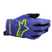 Детски мотокрос ръкавици ALPINESTARS RADAR PURPLE/YELLOW