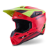 Мотокрос каска ALPINESTARS SM3 FRAY RED/YELLOW/BLACK