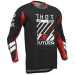 Мотокрос джърси THOR LAUNCHMODE FUTURA BLK/RED