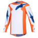 Мотокрос джърси Alpinestars FLUID GRID ORAN/BLUE