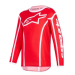 Детско мотокрос джърси Alpinestars FLUID APEX RED/WHITE
