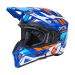 Ендуро каска O'NEAL EX-SRS DUST BLUE/ORANGE V.26