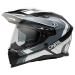 Ендуро каска O'NEAL D-SRS NOMAD BLACK/WHITE/GRAY V.26