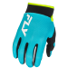 Мотокрос ръкавици FLY RACING F-16 - Aqua/Black/White
