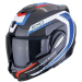 Модуларна каска SCORPION Exo-Tech Evo Carbon BLACK/BLUE/RED