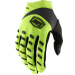 Детски мотокрос ръкавици 100% AIRMATIC FLUO YELLOW/BLACK