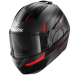 Модуларна каска SHARK EVO ES KRYD MAT ANTHRACITE BLACK/RED