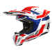 Мотокрос каска AIROH TWIST 3 DYNASTY BLUE/RED GLOSS