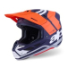 Мотокрос каска ALPINESTARS SM7 CORE ORAN/BLUE