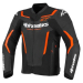 Кожено яке ALPINESTARS GP FORCE V2 BLACK/RED FLUO