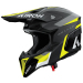 Мотокрос каска AIROH WRAAAP Conquer Yellow Matt