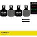 Вело спирачни накландки GALFER BIKE FD487G1652 E-BIKE Brake Pad