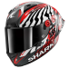 Каска SHARK AERON-GP FIM RACING SPEED-FANCY BLACK/WHITE/RED