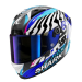 Каска SHARK AERON SPEED-FANCY MAT BLACK/BLUE/PURPLE