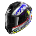 Каска SHARK SPARTAN RS CARBON STREETRUSH BLACK/BLUE/SILVER/YELLOW