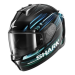 Каска SHARK SKWAL i3 LIGHT-BLUR BLACK/BLUE/GREEN