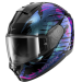 Каска SHARK RIDILL 2 REPTAIA BLACK/BLUE/PURPLE
