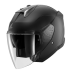 Каска за скутер SHARK SKWAL i3 JET BLANK MAT BLACK