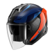 Каска за скутер SHARK SKWAL i3 JET MEKARIUM BLACK/BLUE/ORANGE