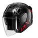 Каска за скутер SHARK SKWAL JET SHIEVER BLACK/RED