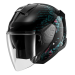 Каска за скутер SHARK SKWAL JET REPTAIA BLACK/BLUE