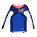 Мотокрос джърси TROY LEE DESIGNS GP Pro Frames Jersey - Navy/White