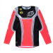 Mотокрос джърси TROY LEE DESIGNS SE PRO Stripes Jersey - Infra Red/Black