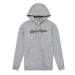 Суитшърт TROY LEE DESIGNS Zip Up Signature - Gray Heather