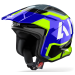 Kаска за скутер AIROH TRR II JUPITER BLUE/YELLOW GLOSS