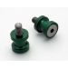 Адаптери за стойка R&G RACING Stand Bobbins M10 GREEN KAWASAKI
