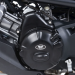Протектор за двигател R&G RACING Race Series Left Crankcase Protection Cover (Clutch) - Black Honda NC750-X