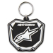 Ключодържател ALPINESTARS FOB PLATE BLACK/WHITE