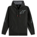 Мото суитшърт ALPINESTARS HOODIE ZIP SESSIONS V3 BLACK/GRAY