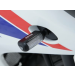 LED мото мигачи R&G RACING Aero LED Indicator Body Black / Lens Clear (Pair), Front & Rear