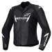 Дамско кожено яке ALPINESTARS Faster v3 Black/White