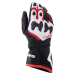 Кожени ръкавици ALPINESTARS SP-9 BLACK/WHITE/RED