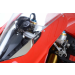 Плоча за огледала R&G RACING Mirror Blanking Plate - Black Ducati Panigale V4 18-22