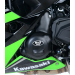Протектор за двигател R&G RACING Race Series Left Crankcase Protection Cover Black Kawasaki Ninja / Z 650