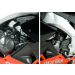 Краш тапи R&G RACING Aero Crash Protectors Black Aprilia RS4 125 10-17