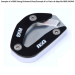 Адаптер за странична стойка R&G RACING Kickstand shoe - BMW G310GS 17-25