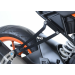 Стойка за генерация R&G RACING Rear Footrest Blanking Plate Kit Black KTM RC390 17-21