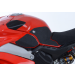 Протектор за резервоар R&G RACING Tank Traction Pad 4 Pieces Black Ducati Panigale V4 18-24