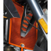 Протектор за радиатор R&G Racing Aluminium Radiator guard - Orange KTM Superduke 990 04-12