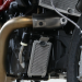 Протектор за маслен радиатор R&G RACING Oil Cooler Guard Racing Titanium- Ducati Panigale/Streetfighter V4 18-24