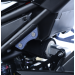 Плоча R&G RACING Rear Footrest Plate Black Kawasaki Z900 17-24