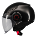 КАСКА ЗА СКУТЕР METRO S SOLID V2 A1 BLACK GLOSS